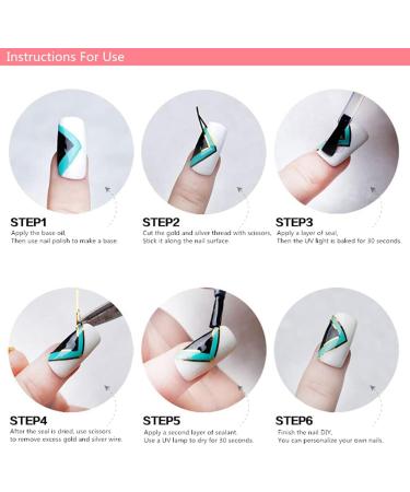 10 Rolls Glitter Nail Art Striping Tape Lines Width 2mm-Striping Tape for Nail Art-Nail Striping Tape Foil-Nail Striping Tape Thick-Nail Striping Tape with Dispenser-Self-Adhesive DIY Nail Art Tape - Buy Online on SooperMarket.com