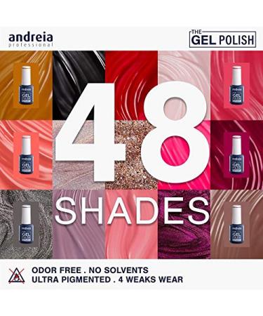 Andreia Professional Gel Polish G34 - Solvent & Odor Free Metallic Purple Nail Polish for International Shipping - Buy Online on SooperMarket.com