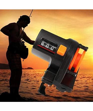 0-999m Portable Fishing Line Counter with Digital Length Display - Fish Finder Depth Gauge Tackle Tool for Outdoor Enthusiasts - Buy Online on SooperMarket.com