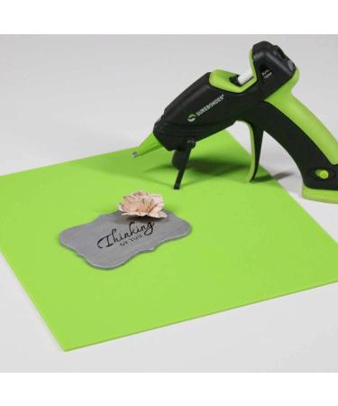 Surebonder Silicone Pad for Hot Glue Gun Projects - Heat Resistant & Flexible Surface for Easy Cleanup - Ideal for Tracing - Size 8 x 8 - Buy Online on SooperMarket.com