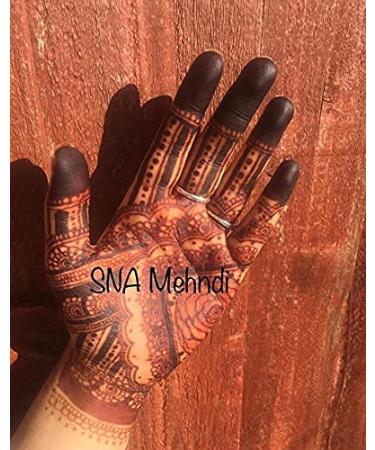 Sana Premium Organic Mehndi Cones Dark Brown