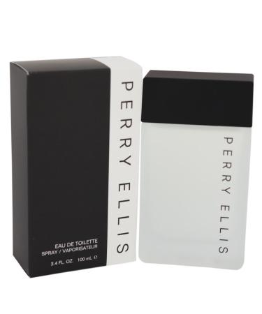 Perry Ellis for Men 3.4 fl oz Eau de Toilette fresh clean aromatic woody citrus lavender vanilla verbena juniper berries geranium rosemary amber oak moss sandalwood vibrant cool Basil Fresh Lavender Pineapple Rosemary 3.4 Fl Oz (Pack of 1)