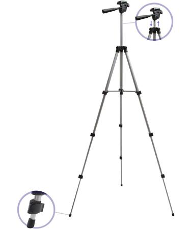 50 Aluminum Camera Tripod with Bubble Level Indicator for GoPro HERO Cameras + Mount & Cloth - Buy Online on SooperMarket.com