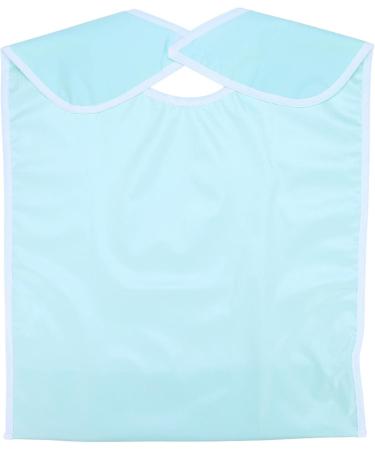 Adult Bibs Waterproof Adult Elder Mealtime Bib Clothes Clothing Protector Dining Aid a Perfect Item for the Adult and the Elder Who Lack Ability to Have Meal Reusable(Light green) - Buy Online on SooperMarket.com