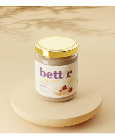Bett r Cashew Hazelnut Cream Without Added Sugar - 100% Organic Vegan and Palm Oil Free - 250 g - Buy Online on SooperMarket.com