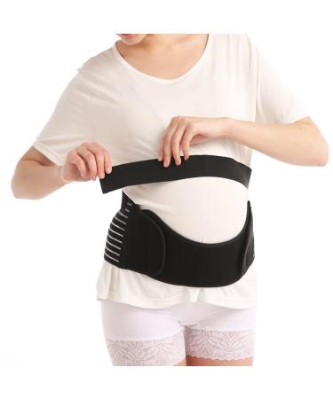 Qchomee Maternity Belt | Adjustable Pregnancy Support Band for Belly Lifting | Relieve Back, Hip & Pelvic Pain | Postpartum XXL - Buy Online on SooperMarket.com