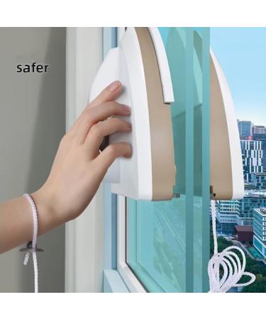 Magnetic Glass Window Cleaning Tool Double Sided Household Special Window Cleaner Automatic Water Discharge Double-layer Wiper Red 8-15mm - Buy Online on SooperMarket.com