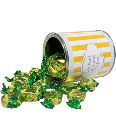 Personalized Customise With Your Own Message 250g Paint Pot Tin of Walkers Banana Eclairs Toffees - Buy Online on SooperMarket.com
