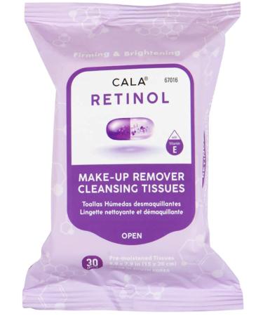 Cala Retinol Make-up Remover Cleansing Tissues