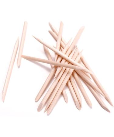 Wooden Orange Sticks Nail Cuticle Stick for Pusher Remover Manicure Art Pedicure Pedicure Tools 100PCS Beauty tools - Buy Online on SooperMarket.com