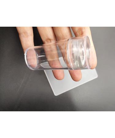 Clear Silicone Jelly Stamper Set for Nail Art Stamping - Manicure Tools - Buy Online on SooperMarket.com