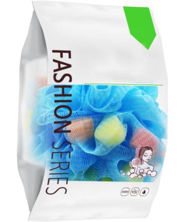 NOLITOY Colorful Bath Balls 4pcs - Super Soft Shower Sponge for Adults & Kids | Bath Flower Shower Wipe - Buy Online on SooperMarket.com