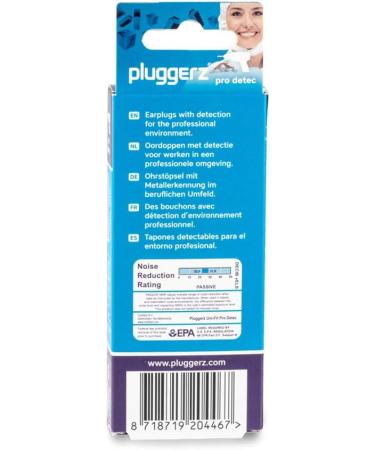 Pluggerz Uni-Fit Earplug Double Pack - Soft Silicone Noise Protection with Special Filter | Includes Cord & Fastening Clip for Comfortable Use - Buy Online on SooperMarket.com