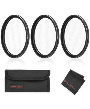 58mm Star Filter GREEN.L 2nd Gen Slim Variable Starburst Filter - 4/6/8 Points + Cleaning Cloth & 2 Slot Filter Pouch - Buy Online on SooperMarket.com