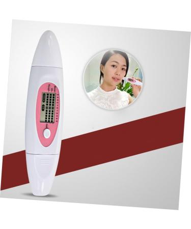 FOMIYES 3 1 Facial Moisture Meter Digital Moisture Meter Skin Moisture Tester Facial Moisture Oil Meter 3 in 1 Sensor Oil Sensor Analyzer Facial Moisture Oil Tester Number Test Pen White - Buy Online on SooperMarket.com