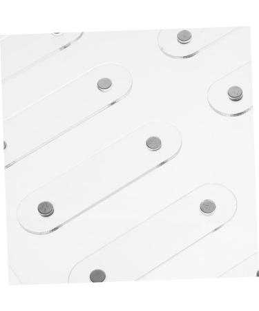 HAPINARY 1 Set Nail Display Board Magnetic Nail Art Display Board Nail Art Showing Board Nail Art Display Stand Nail Art Magnetic Display Board Nail Salon Display Boards Nail Salon Supply 20.00X16.00X0.40CM Transparent 1 - Buy Online on SooperMarket.com