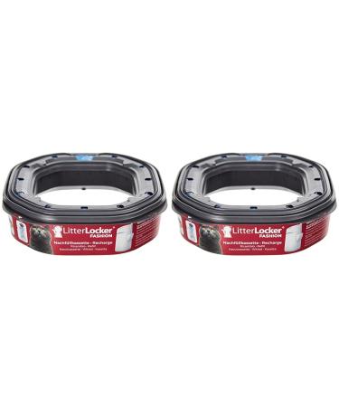 Litter Locker Plastic Fashion Refill Cassette Multi-Colour (Pack of 2) 1 Piece (Pack of 2) LitterLocker Fashion