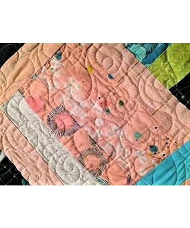 Full Line Stencil Splash of Love - Nylon Mesh Continuous Line Template for Quilting - Free Motion & Long-Arm Machine Quilting - 60037 - Buy Online on SooperMarket.com