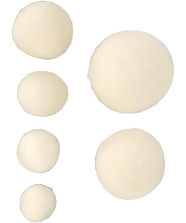 Wool Drying Balls 5Cm Wool Ball Felt Ball Ball Clothing Softener Dryer Static Remover 3Cm 4Cm for 6Pcs 3.5Cm Fabric Adhesives - Buy Online on SooperMarket.com