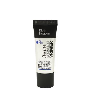 Bl_ue Hea_ven Flawless Makeup Base Primer | Smooth & Long-Lasting Base | Pores & Fine Lines Minimizer Primer for Face makeup | Silk Matte Finish | Non-Greasy and Oil-Free | Silicon Gel-Based Infused with Aloe Extracts | 30ml