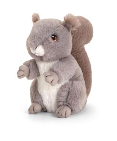 Deluxe Paws Plush Cuddly Soft Eco Toys 100% Recycled (Squirrel)