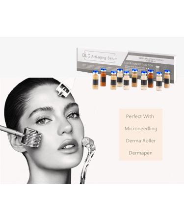 10 Vial Anti-Aging BB Glow Serum Starter Kit for Microneedling Skin Treatment - Buy Online on SooperMarket.com