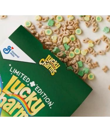 General Mills - Lucky Charms Magic Clovers - Turns Milk Green 300g - Buy Online on SooperMarket.com