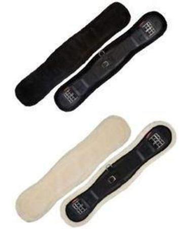 LeMieux Merino+ Integrated Mono Girth Dressage Girths 60cm Black / Natural - Buy Online on SooperMarket.com
