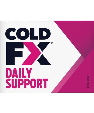 COLD-FX Daily Support support your immune system with North American Ginseng Extract Helps Reduce Frequency and Severity of Cold and Flu Symptoms Daily Immune System Booster 60 Vegan Capsules - Buy Online on SooperMarket.com