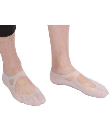 Moisturizing Gel Foot Socks Repair Dry Cracked Feet Heel Socks with Breathable Holes Foot Care Socks Protector - Buy Online on SooperMarket.com