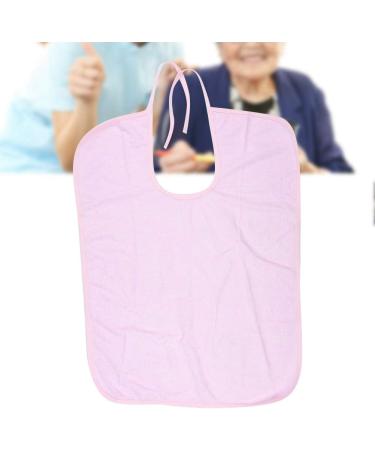 Adult Bib Skin-friendly Soft Waterproof Waterproof Bib Eating for(Light pink 50 * 70) - Buy Online on SooperMarket.com