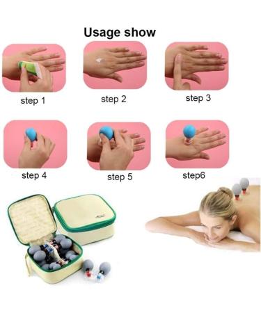 Haci Magnetic Cupping Set - 12 Cups - Buy Online on SooperMarket.com