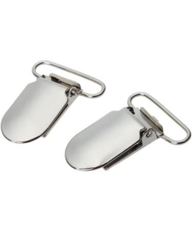 Aokwawaliy Metal Strap Clips - 25 Pack Fastening Clips for Belts & Bibs | No Glue Needed | Durable Hanging Clips | Babytron Merch - Buy Online on SooperMarket.com