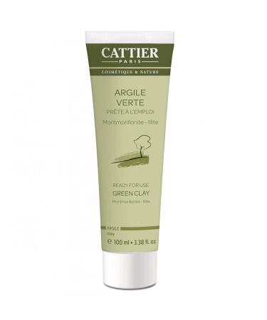 Cattier - Ready-to-Use Green Clay 100 ml (Pack of 1)