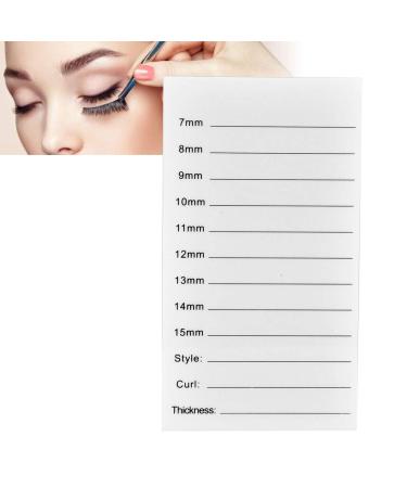 Buy 7-15mm False Lash Tray | Acrylic Disposable Lash Holder for Eyelash Extensions - Buy Online on SooperMarket.com