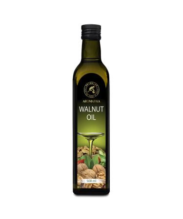 Walnut oil 500ml - food oil for consumption - glass bottle - vegan - cold -pressed - unaffected - native - spice oil - salad oil - gourmet oil - walnut oil for salads dishes salad dressings