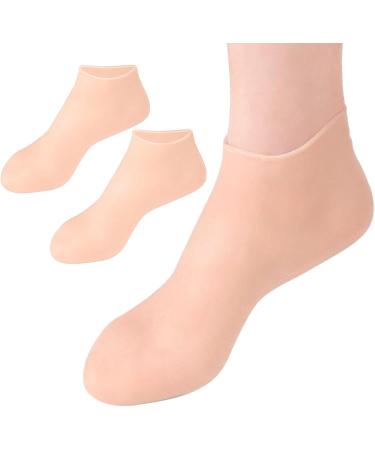 kawehiop Toe Socks with Soft Silicone Gel for Foot Care Cushioned and Supportive Skin M 1Set 1Set Skin M - Buy Online on SooperMarket.com