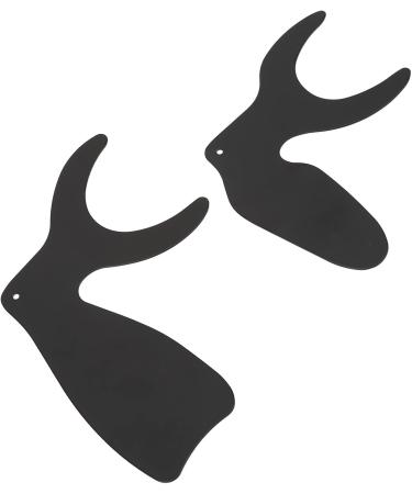 Buy 2PCs Photo Contrast & Black Oral Background Boards - Palatal Photography Contraster & Intraoral Lip Retractor for Professional Results - Buy Online on SooperMarket.com