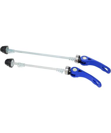 PLATT Bike Wheel Hub Skewers - Blue MTB Quick Release Skewers for Road, Mountain, BMX Bikes (1 Pair) - Buy Online on SooperMarket.com
