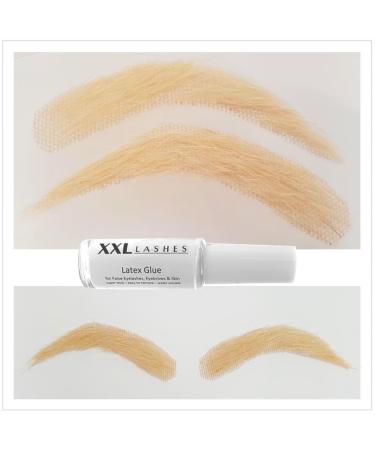 XXL Lashes Handmade Semi-Permanent Artificial Eyebrows - Natural Look with Skin Adhesive - Ideal for Sparse or Missing Eyebrows - Blonde - Buy Online on SooperMarket.com