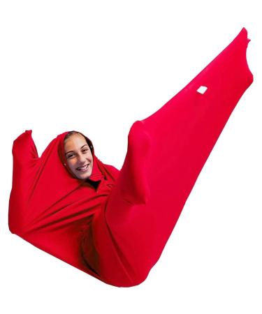 Kangxysq The sensory socks for children with autism between the ages of 3 and 18 which improves their balance and reduces their sensitivity to stress (Color: Rosso Size: Large/L) Large/L Rosso