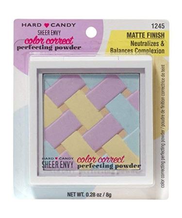 Hard Candy Sheer Envy Color Correct Perfecting Powder  1245 Matte Finish