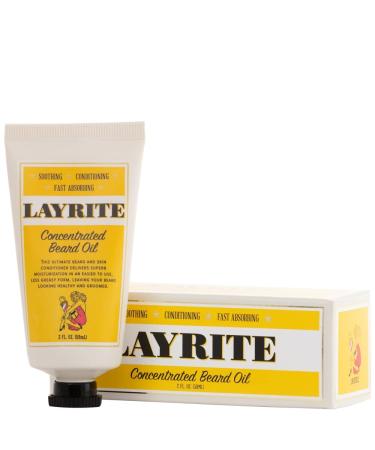 Layrite Concentrated Beard Oil - 2 Fl Oz | Premium Beard Care Essential - Buy Online on SooperMarket.com