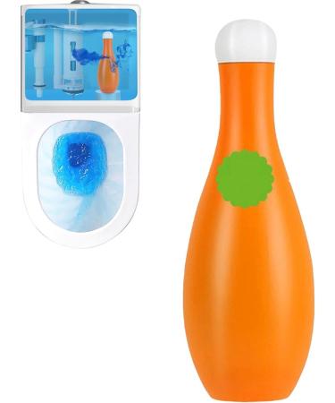 Bowling Blue Bubble Toilet Cleaner 320g Bathroom Long-lasting Fragrance Cleaner Bottled Automatic Toilet Cleaner 1pcs