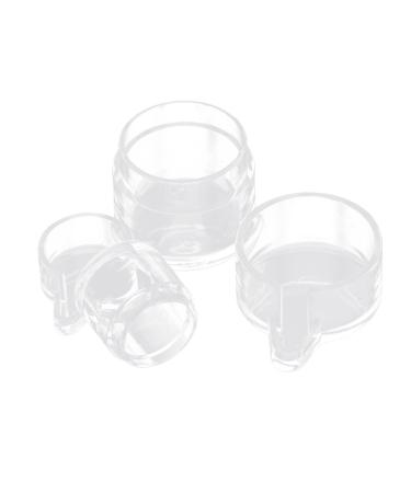 Mipcase 2pcs Ant Water Feeder Tortoise Water Dish Reptile Water Dish Cup Insect House Transparent Acrylic