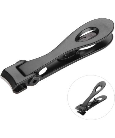 MUNEFE Nail Trimmer Stainless Steel Nail Clippers Portable Nail Clippers Suitable for Nail Salon and PERSONALLY Use(black) - Buy Online on SooperMarket.com