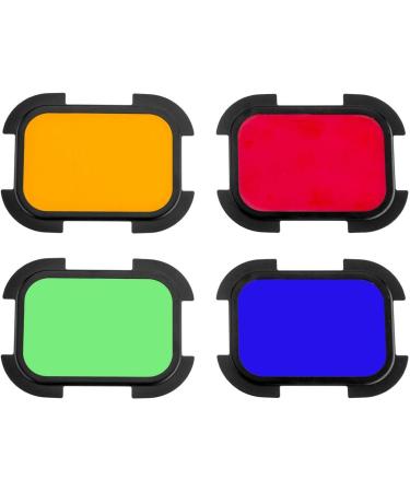Flashpoint Barndoor Kit for The eVOLV 200 Fresnel Head with 4 Color gels (BD-07) - Buy Online on SooperMarket.com