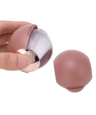 Washable Reusable Gel Lint Roller for Pet Hair Washable Lint Remover for Clothes Portable Pet Hair Remover for Travel Household (Bean Paste Red Gold)