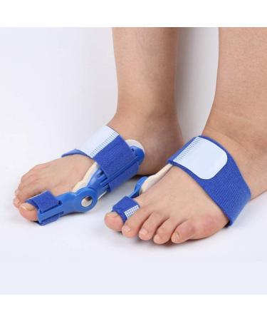 2PCS Toe Straighteners Hallux Valgus Orthotics - Big Toe Corrector for Foot Alignment - Day and Night Guard for Bone Correction - Buy Online on SooperMarket.com