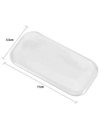 Eyeline Glue Soft Silicone Pad - Washable & Reusable Eyelash Extension Tool for Thick False Lashes | Individual Salon Use (2#) - Buy Online on SooperMarket.com